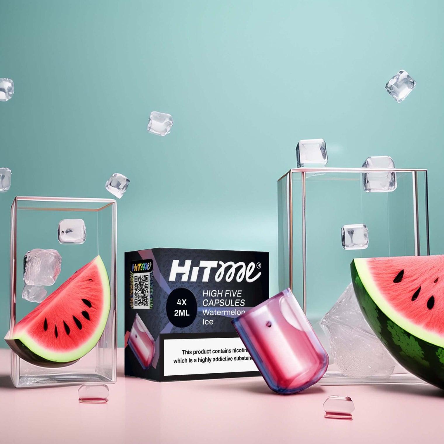 Hitme High Five Capsules – Watermelon Ice 2%