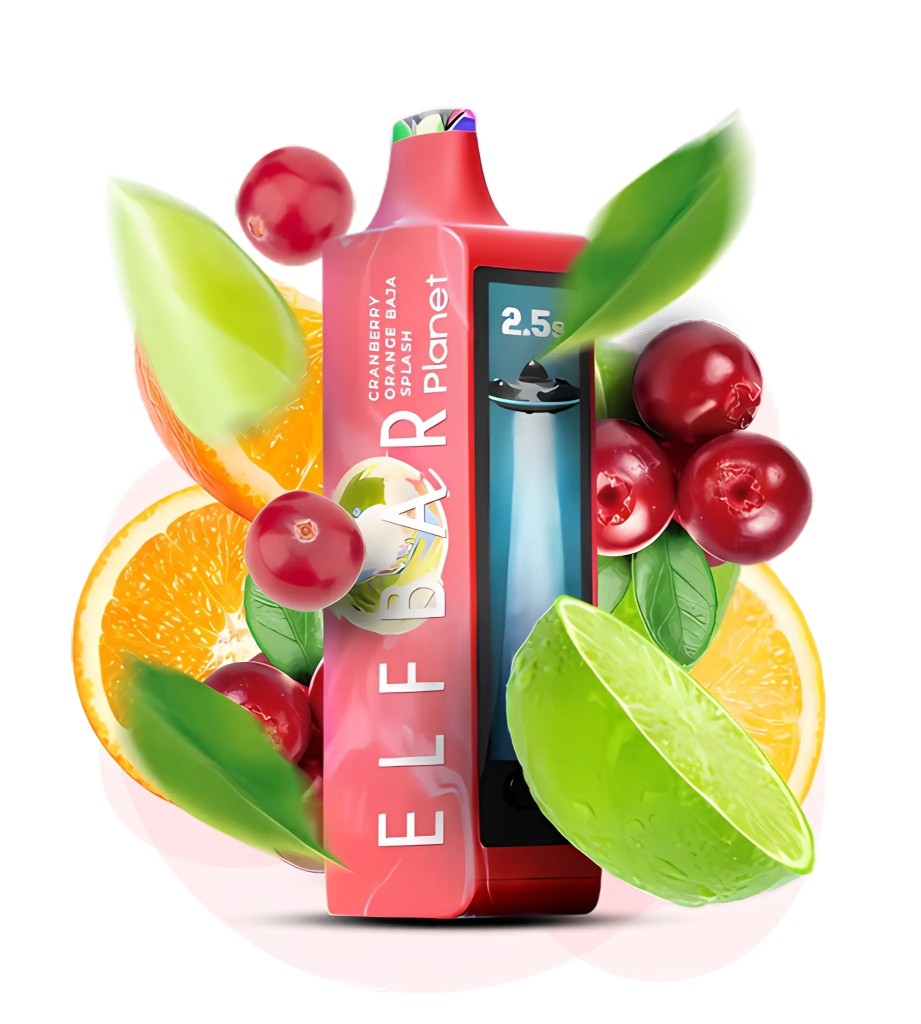 Elf Bar Planet 25000 – Cranberry Orange Baja Splash 5%