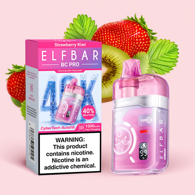 Elf Bar BC 40000 Pro – Strawberry Kiwi 5%