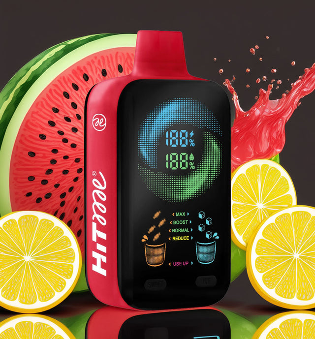 Hitme Hitec 25000 – Watermelon Lemon 5%