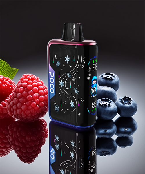 Poco Snowman 70000 – Blueberry Raspberry Lemonada 5%