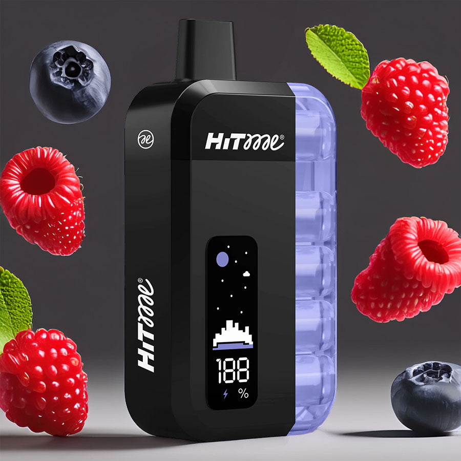 Hitme High Five Kit – Blueberry Sour Raspberry 2%