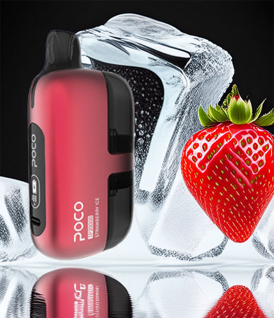 Poco TP 20000 – Strawberry Ice 2%