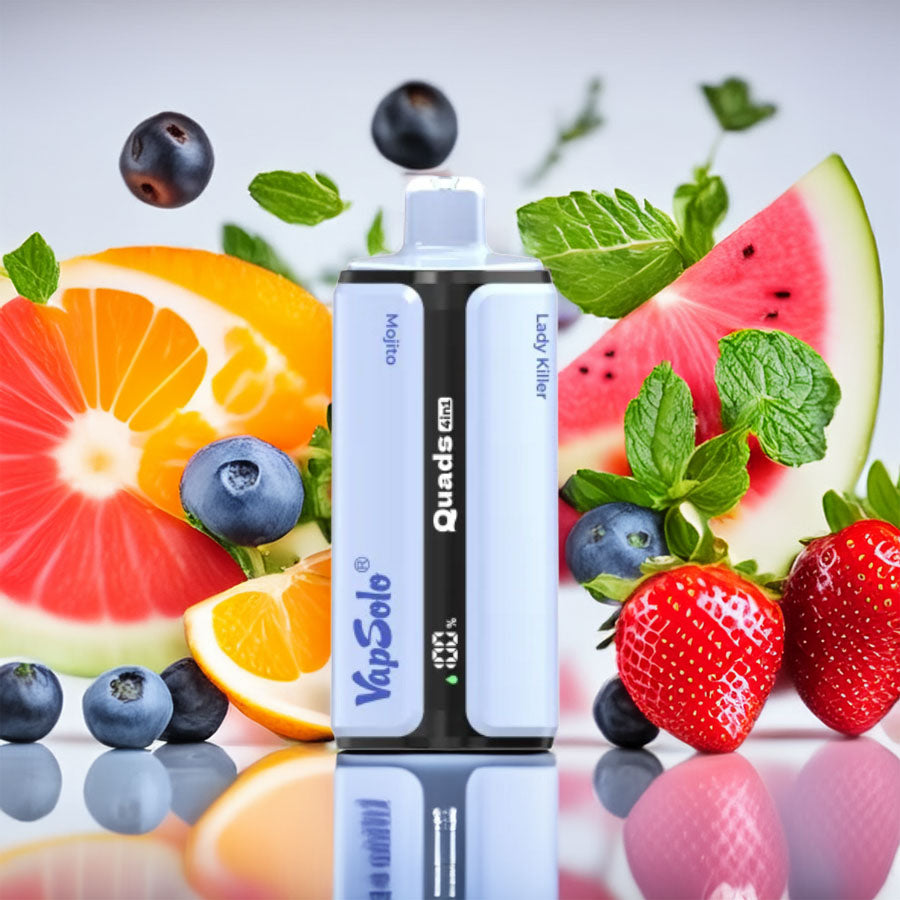 VapSolo Quads 80000 – Mojito & Monster Mango & Pink Lemonade & Lady Killer 5%