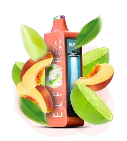 Elf Bar Planet 25000 – Double Peach Lime 5%
