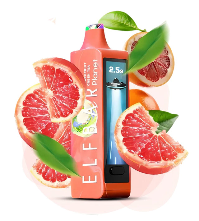 Elf Bar Planet 25000 - Grapefruit Green Tea 5%