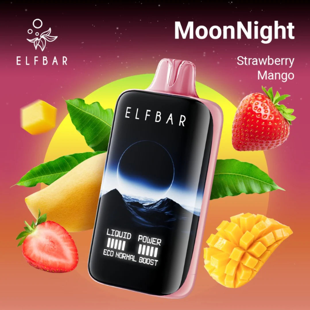 Elf Bar MoonNight 40000 – Strawberry Mango 5%